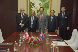 Laos, Canada Strengthen Parliamentary Cooperation During AIPA-45 